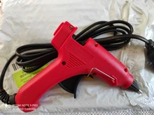 NEWACALOX 20 W UE/EE.UU. Plug Hot Melt Pegamento Pistola con 20 unids 7mm barra de Pegamento Industrial Mini Pistolas de Termo Gluegun Calor Temperatura herramienta