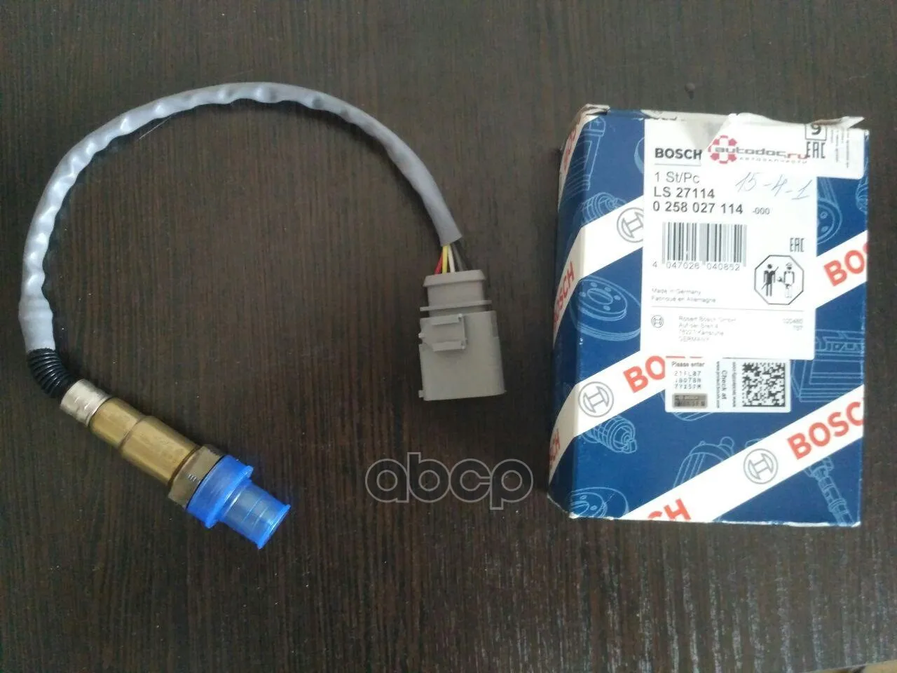 Лямбда-Зонд Bosch арт. 0258027114