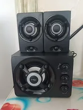 Altavoces de combinación para ordenador barra de sonido envolvente para PC y TV 2021 LED AUX USB con cable inalámbrico Bluetooth sistema de Audio para cine en casa altavoces bluetooth parlante altavoz home theater