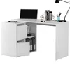 Mesa escritorio, escritorios de estudio, escritorio de oficina, mesa ordenador, escritorio blanco, mesa de trabajo ► Foto 2/6