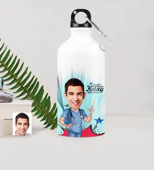 

Personalized Mr Hemşir Caricature Of Metal Water bowl (500 ml.) 1