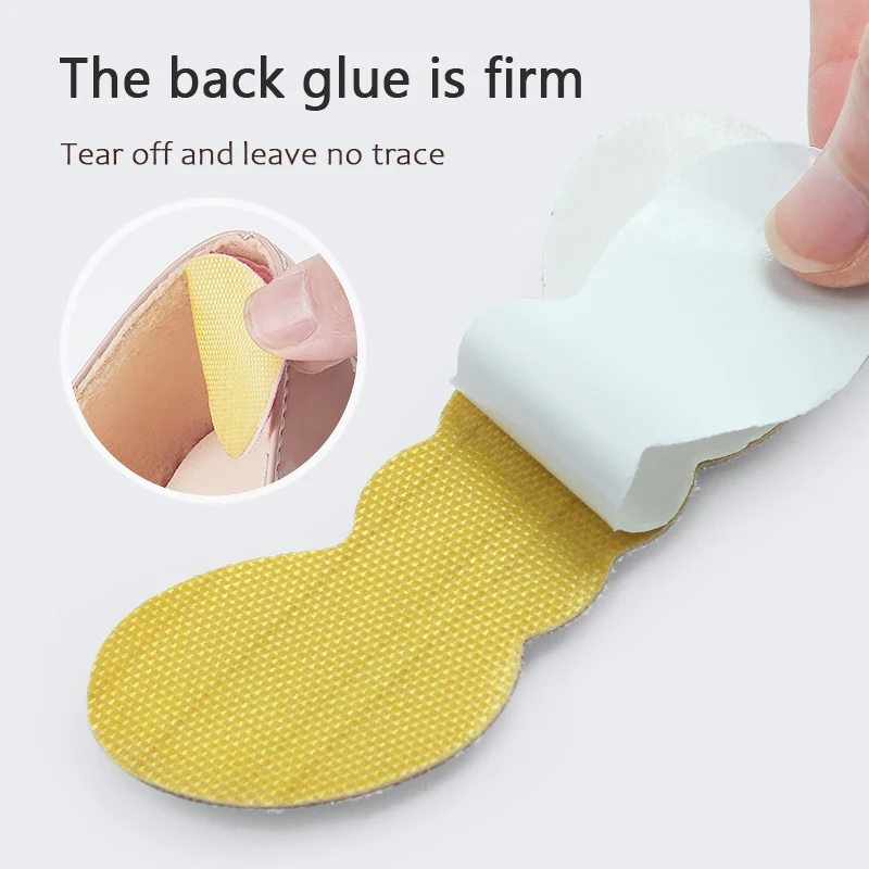 New Women Thicken High Heel Pad Adjust Size Adhesive Heels Pads Liner Grips Protector Sticker Pain Relief Foot Care Insert