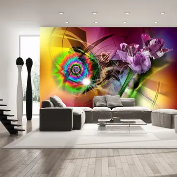 

Wall mural-Magic Light of Colors - 350x245 cm