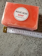 Jabón blanqueador de Ácido Kójico, jabonera que aclara la piel de la cara, con cubierta negra oscura