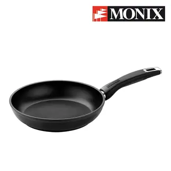 

Monix Only-stick Pan aluminum forged durable of 18 20 22 24 26 28 30 cm. Induction vitroceramic gas cooker