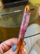 Pluma de firma de lentejuelas de arena movediza, Bolígrafo de metal, regalo de negocios y oficina, nueva