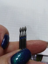 Juego de brocas de diamante para uñas acrílicas, 3 uds., taladro profesional para cutículas, manicura y pedicura, para salón de casa y Spa