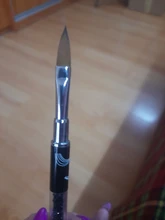 Monja-polvo acrílico líquido para uñas Kolinsky, escultura artística, cepillo de tallado, flor que moldea la perla de pintura, punteado