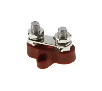 

Terminal-double pin with jumper, M8, red bf413rm8