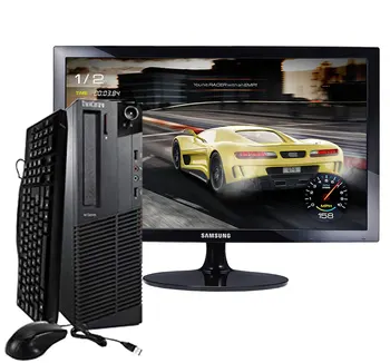 

Lenovo ThinkCentre M92p SFF-desktop computer + Monitor 24 ''(Intel Core I5-3470 3.2 GHz, 8 hard GB RAM, SSD disk 240G