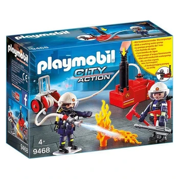 

Playset City Action - Firefighters With Water Pump Playmobil 9468