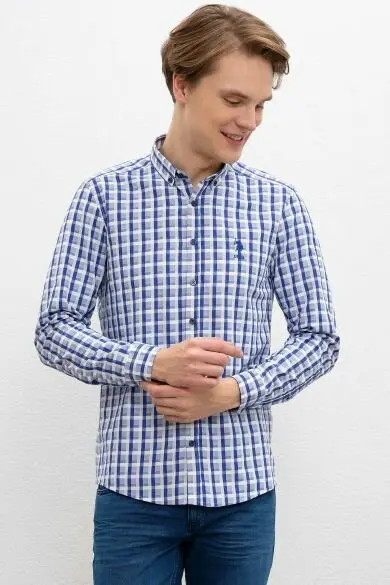 U.S. POLO ASSN. Мужской тканый гомлек