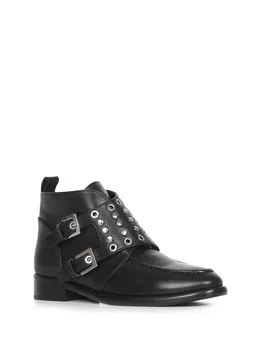 

İLVİ Allen Women's Boot Black Cervo