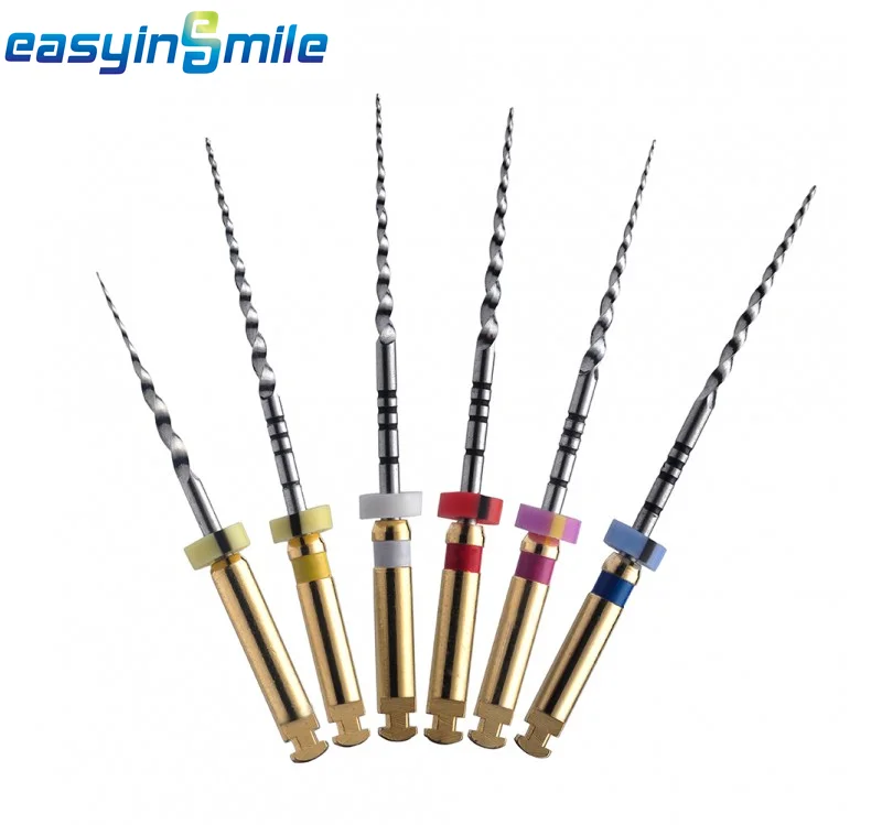 EASYINSMILE 6 файлов Endo/упаковка Стоматологическая эндодонтическая X Taper роторные