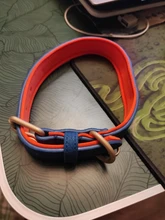 Dog-Collar Id-Plate Engraved Dogs Pitbull Custom Personalized Padded with Tag 2-Layers