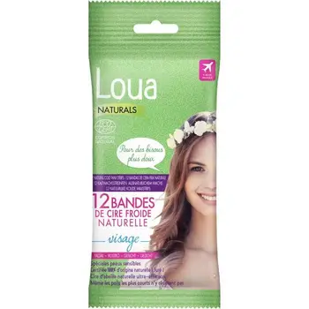 

LOUA NATURALS COLD WAX LIFELIKE FACE 12 BANDS