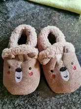 DOGEEK-Zapatillas adorables para bebé, zapatos de cuna de punto para niño y niña, antideslizantes de dibujos animados