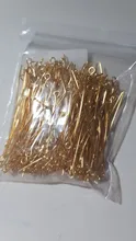 100-200 Uds ojo cabeza pines 20 25 30 35 40 45 50 mm alfileres con ojetes conclusiones para la fabricación de la joyería Diy accesorios de joyería suministros