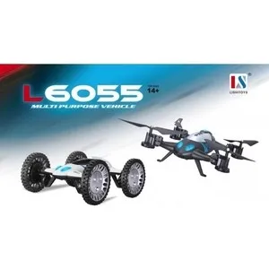 Радиоуправляемый квадрокоптер Lishi Toys трансформер C30 RTF D33- L6055-WIFI