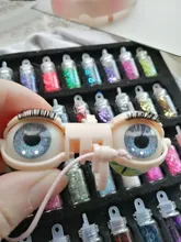 Aclovex-cabujón de cristal transparente para fabricación de joyas, cabujones redondos con parte trasera plana de 12mm, 20mm y 25mm, 1 paquete