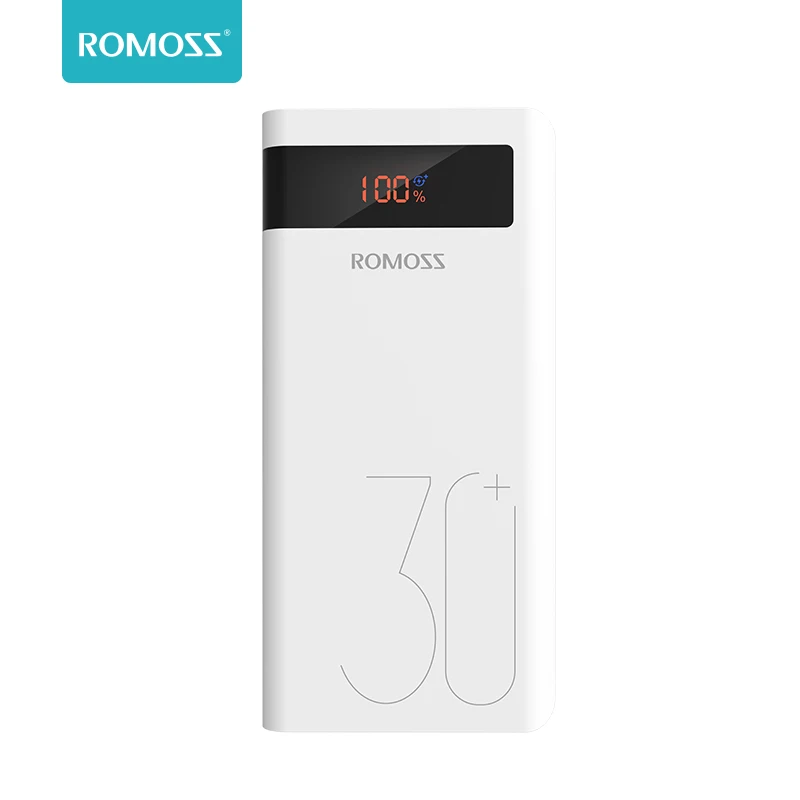 Внешний аккумулятор ROMOSS Sense 8P+ (30000 mAh)|Внешние аккумуляторы| |