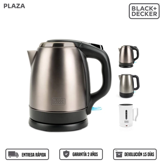 Stainless Steel Black & Decker Black And Decker Electric Kettle