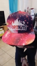 Gorro luminoso de Fortnite para niños y adultos, gorra de béisbol de lona con cielo estrellado, ajustable, regalo de cumpleaños
