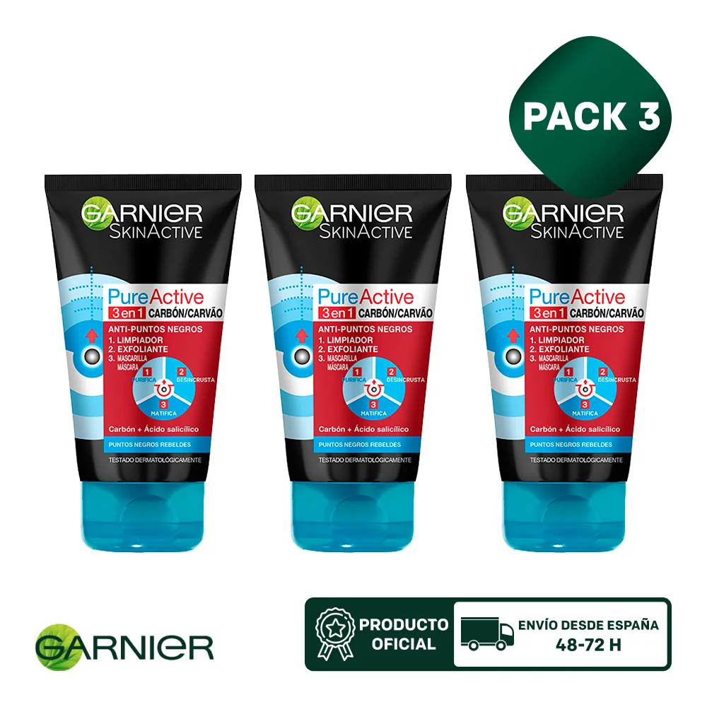 garnier charcoal 3 in 1