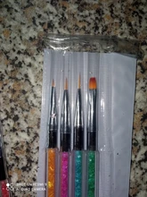 Nail-Art-Pen Polish-Brush-Set Painting Dotting-Tools Uv-Gel-Liner Drawing Double-Ends