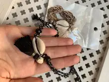 Tobilleras para mujer y niña, joyería para pies, vacaciones, playa, pulsera para sandalias descalzas, correa para el tobillo, Concha Bohemia, tobillera con borla