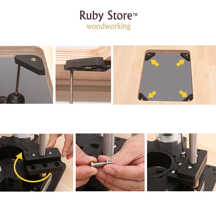 Heavy Duty Router Lift with Aluminium Router Insert Plate band saw machine
