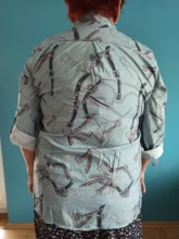 Women Blouse 2020 Sping Tops Turn-down Collar Long Sleeve Leopard Shirt Loose Shirt