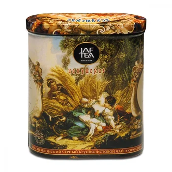 

Tea Jaf tea "temptation", Black leaf with orchid petals, 150 gr