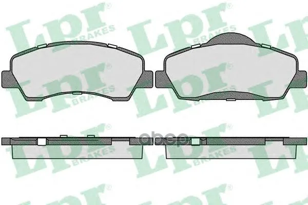 Колодки Тормозные C4 14-/C-Elysee 12-/Peugeot 301 12-/308 13- Передние Lpr 05p1770 Lpr арт. 05P1770