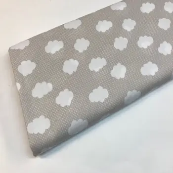 

Clouds fabric Pique comb cotton/polyester