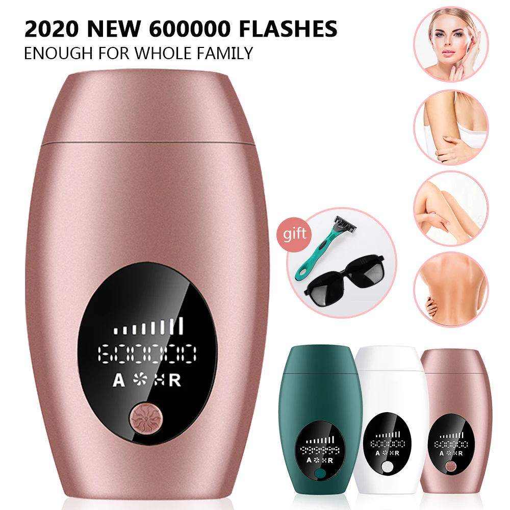 Electric LCD Display IPL Epilator Laser Hair Remover Permanent Painless Hair Removal Machine Women Photoepilator Bikini Trimmer