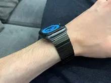 Correa de acero inoxidable para Apple Watch, banda de 44mm y 40mm para iWatch de 42mm/38mm, pulsera de Metal de mariposa para Apple watch serie 5 4 3 se 6