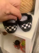 Zapatos clásicos a cuadros para bebé recién nacido, calzado de suela suave de algodón, informales, deportivos, para cuna