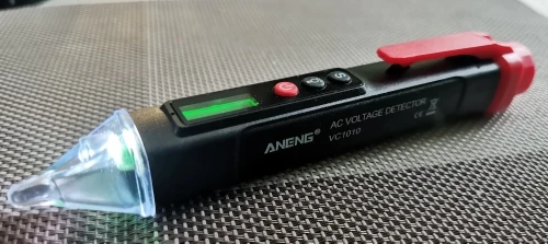 Отзыв о товаре ANENG VC1010 вольтметр цифровой тестер индикатор напряжения тестер напряжения Цифровые датчики напряжения переменногопостоянного тока умная бесконтактная ручка измерительный прибор индикаторная отвёртка вольтметры от пользователя H***h