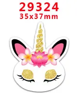 29324 30 шт мультяшный персонаж плоское украшение из смолы PR 29155 - Цвет: 29324