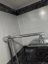 Bracket-Bar Shower-Head-Holder Fixed-Pipe Wall-Mounted Bathroom Chrome G1/2