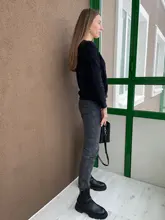 Cardigan Sweater Pull Black Green Women V-Neck GOPLUS for Oversized Vrouw Truien Femme