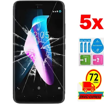 

5x Protectors Screen Tempered Glass for for BQ AQUARIS V/VS (Not Full SEE INFO) KIT