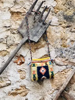 

North Turkish Woven Antolian Rug Handbag