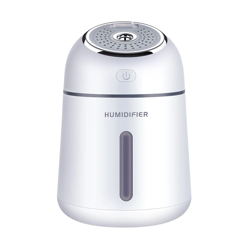 

Humidifier, 330 ml, Ultrasonic Humidifier, Aroma, Quiet, Anti Drying, Pollen, Empty Fire, Small Room, Office Diffuser, USB Fan