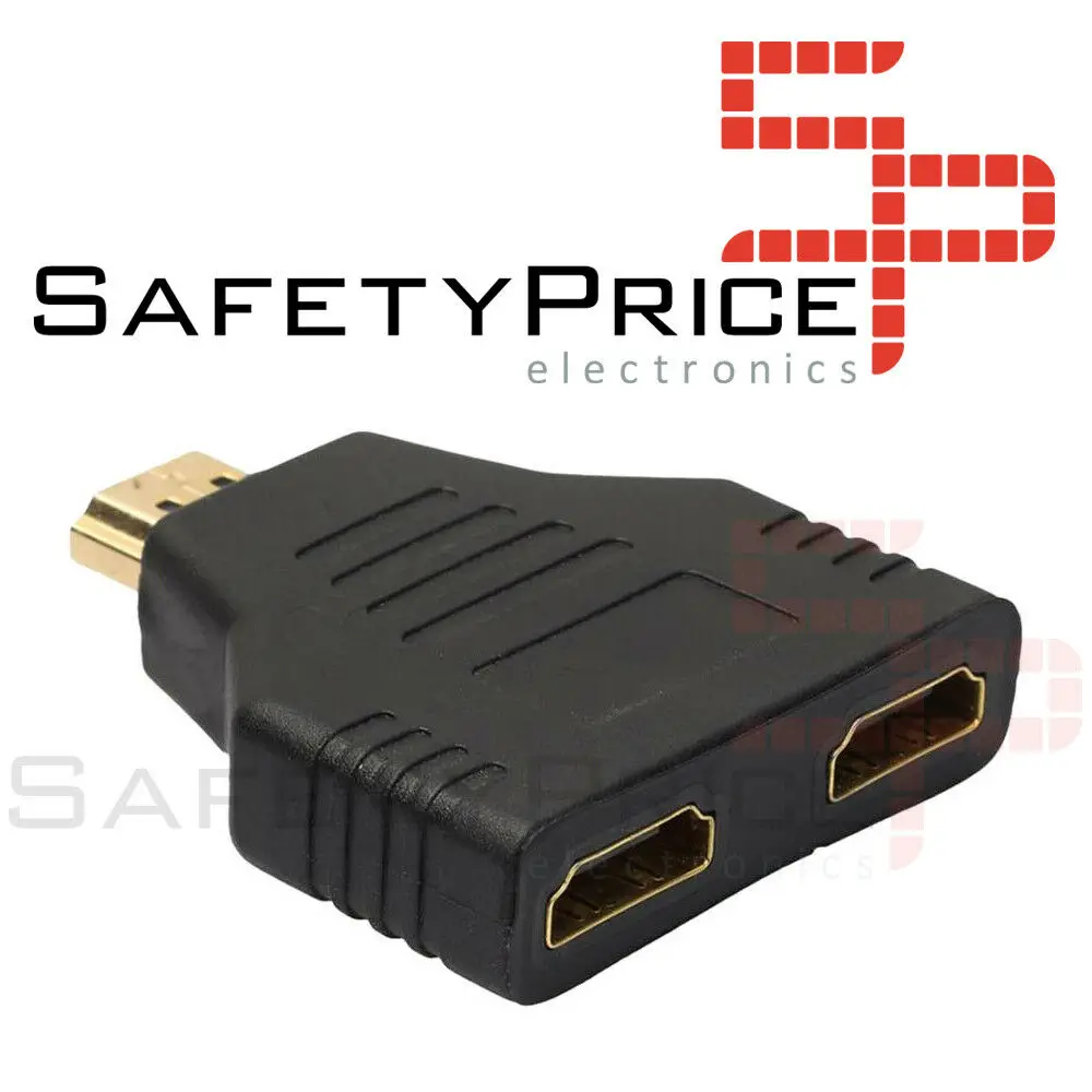 Конвертер сплиттер HDMI папа к 2 Женский двойной порт дубликатор | Электронные