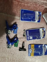 CHARHS-punta de PISTOLA DE PULVERIZACIÓN sin aire y juego de protectores, dispositivo de seguridad de 7/8N, adecuado para puntas sin aire, serie TIPX, TIPV, serie FFLP