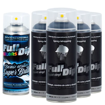 

Spray Full Dip Solid Color Matte Vinyl Liquid 400 mL-Pack 4 pc.