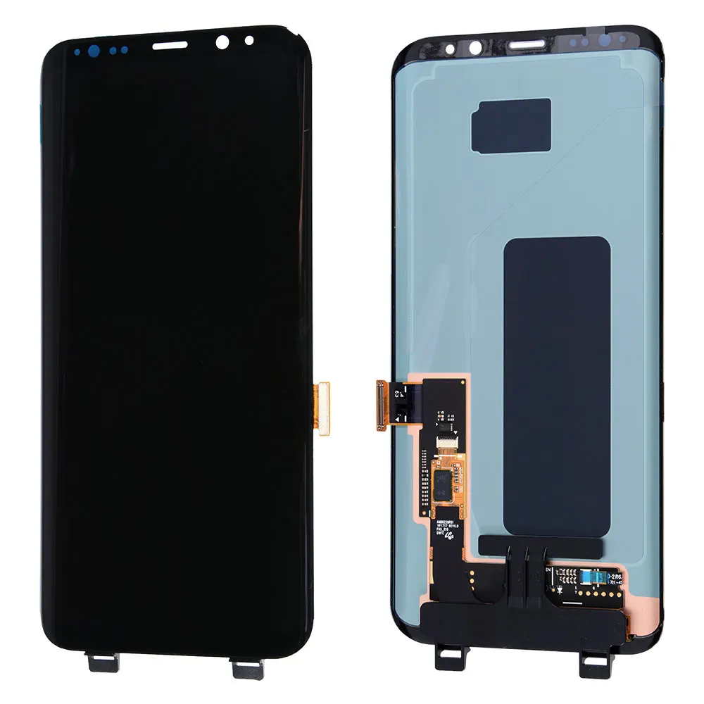 S9Plus No Frame Ori для samsung Galaxy S9 Plus G965F G965U G965W AMOLED дисплей с кодирующий преобразователь сенсорного экрана в сборе запасные части - Цвет: S9Plus No Frame