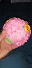 Funny Soft Dog Toys Interactive Elasticity Ball Dog Chew Toy Extra-tough Squeak Ball